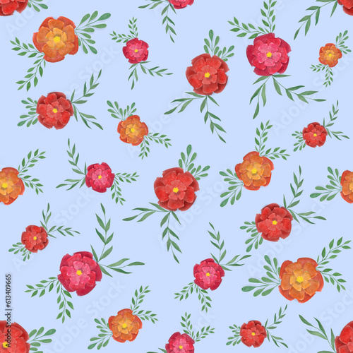 pattern roses