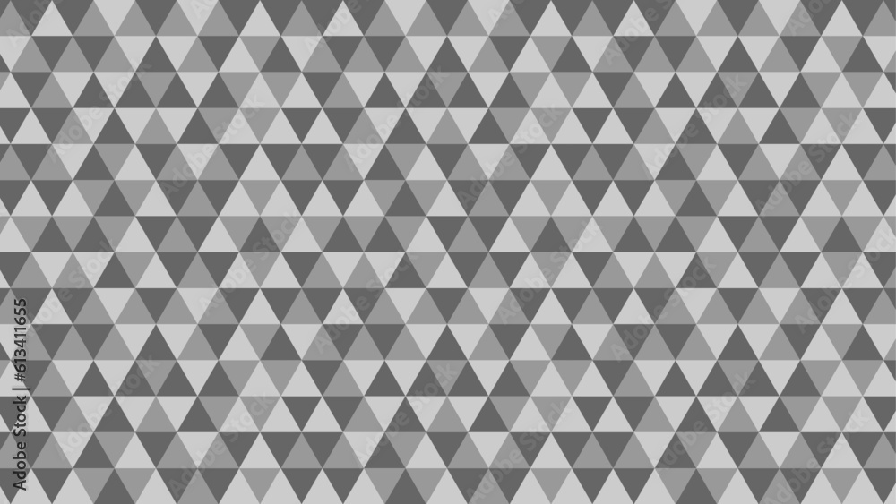 Seamless vector pattern triangle geometric repeating background