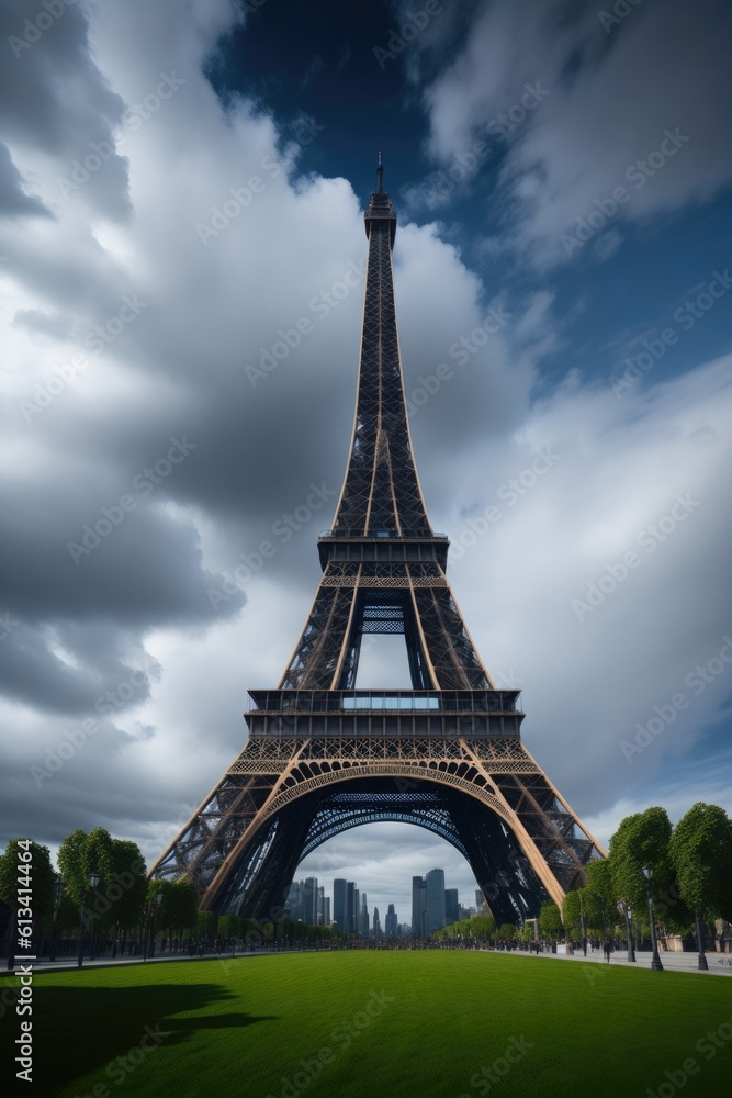 france background realistic render Generative ai