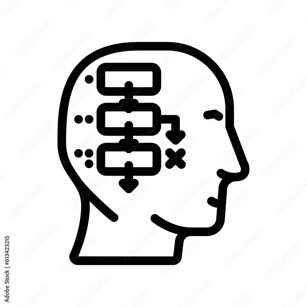 logic math science education line icon vector. logic math science education sign. isolated contour symbol black illustration logic math science education line icon vector. logic math science education sign. isolated contour symbol black illustration