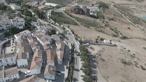 Aerial view of Zahara De La Sierra