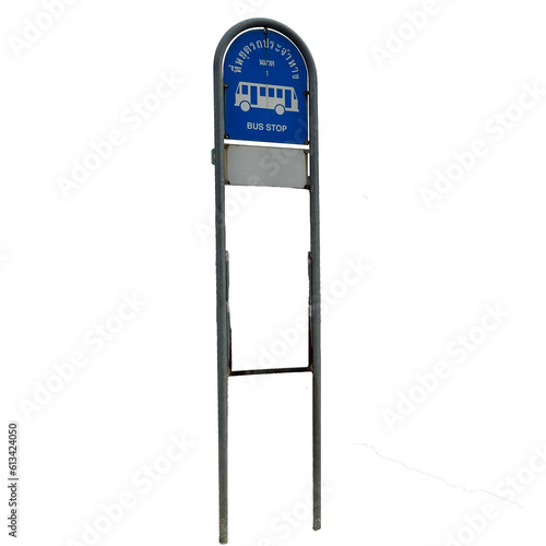 Simple Thailand bus stop BUS