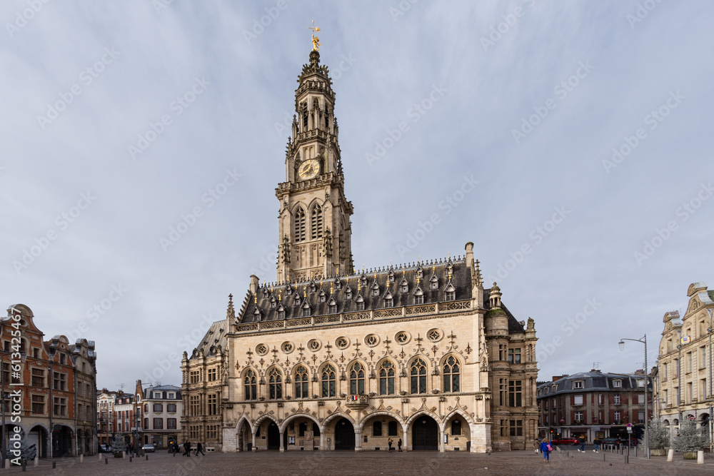 Unesco world heritage belfry of Arras, France