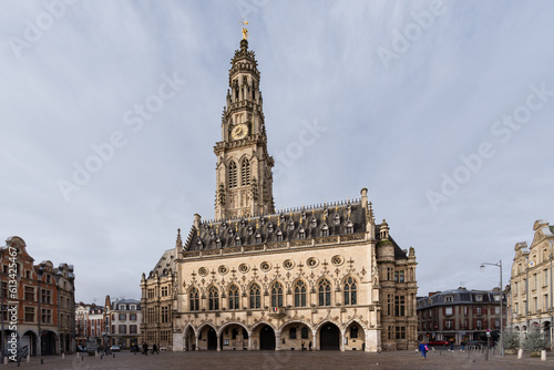 Unesco world heritage belfry of Arras, France Fototapeta