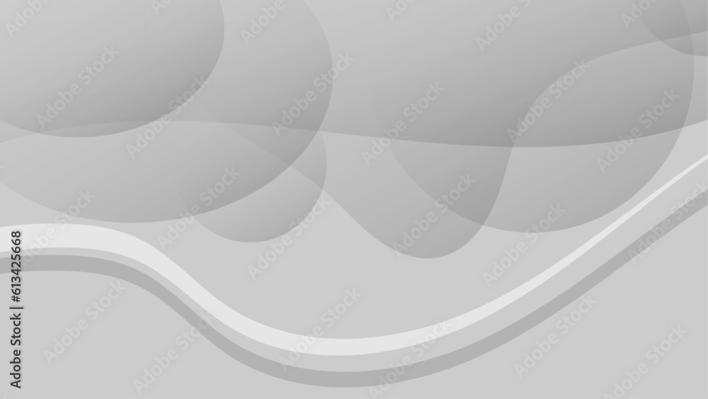 Obraz premium GREY WHITE ABSTRACT BACKGROUND PAPER AND ELEMENT LAYER FOR PRESENTATION DESIGN SUIT FOR BUSINESS, CORPORATE, INSTITUTION, PARTY SEMINAR TALKS PRESENTATION WEBSITE