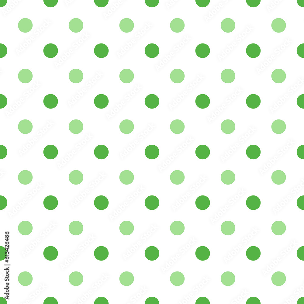 Green white Polka Dots Pattern Repeat Background Green white Polka Dots Pattern Repeat Background