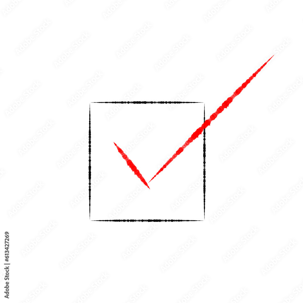 red check mark red check mark