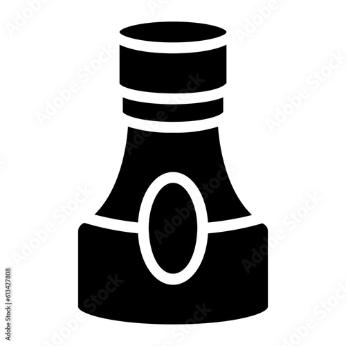 ink bottle Solid icon