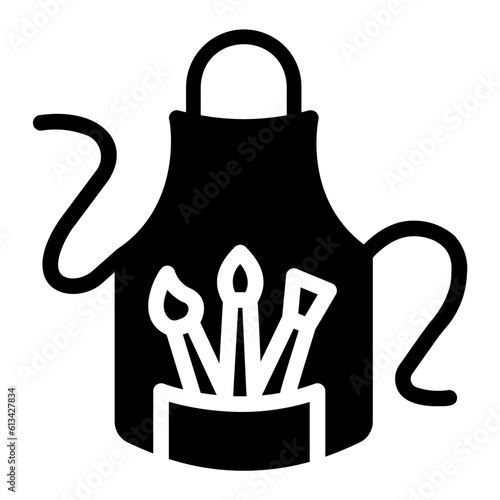 apron Solid icon