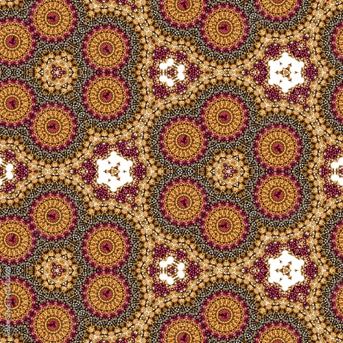 pattern with flowers version 4