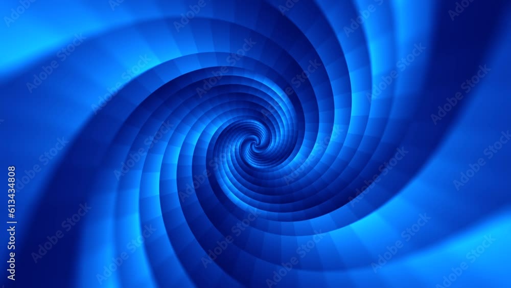 Vidéo Stock Minimal spiral in infinite rotation. Abstract background in ...