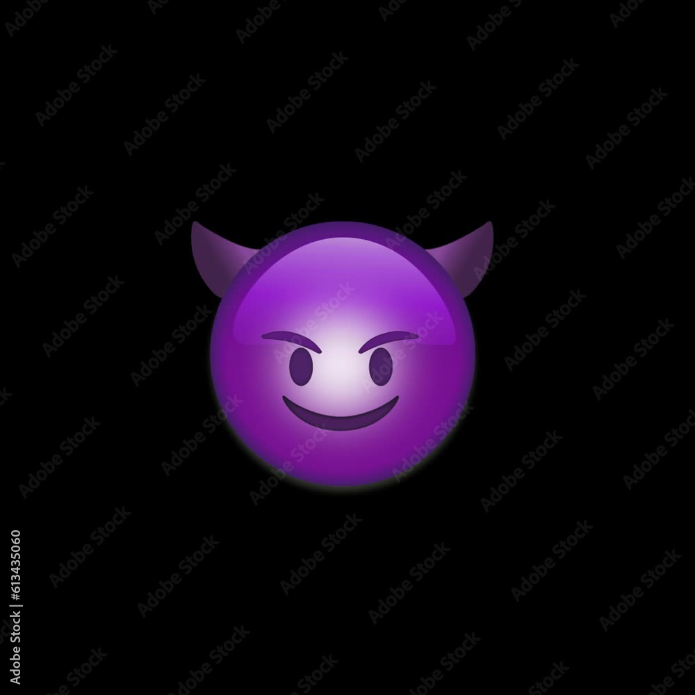 'Devil' Animated Emoji with transparant alpha background, ready to be used on your footage. 'Devil' Animated Emoji with transparant alpha background, ready to be used on your footage.