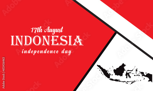indonesia independence day vector. independence concept. dirgahayu indonesia