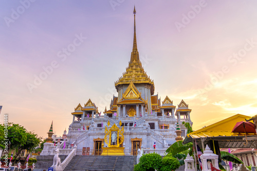 Wat Traimit Withayaram Worawihan, Temple of the Golden Buddha in Bangkok, Thailand. © Daniel Ferryanto