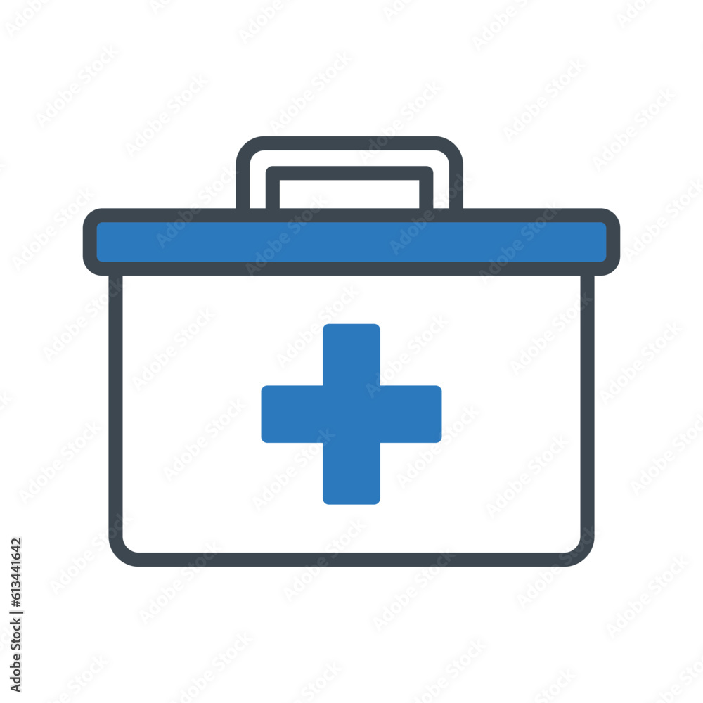 Fototapeta premium First aid icon design template vector