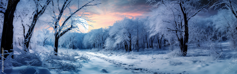 Obraz premium Winter Background