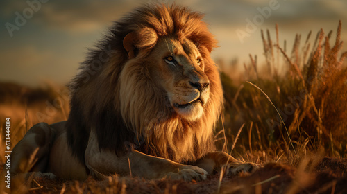 The king of the Safari