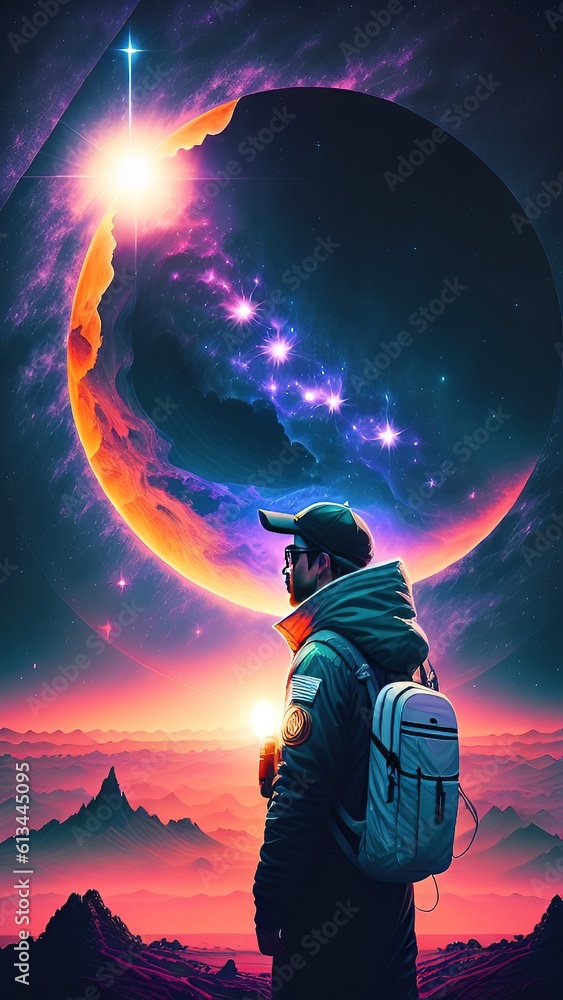 astronaut on the moon astronaut on the moon