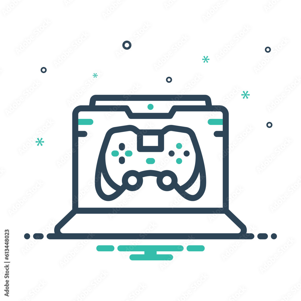 Mix icon for gaming Mix icon for gaming