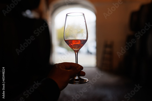 Sherrywine , vino de Jerez , bodega , oloroso , copa de vino  photo