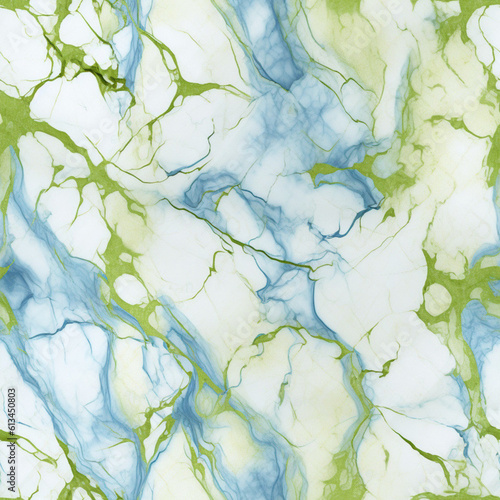 The Background An Abstract Marble Pattern In Blue And Green  Characterized By Natural Curved Lines. Designed using advanced generative AI algorithms.