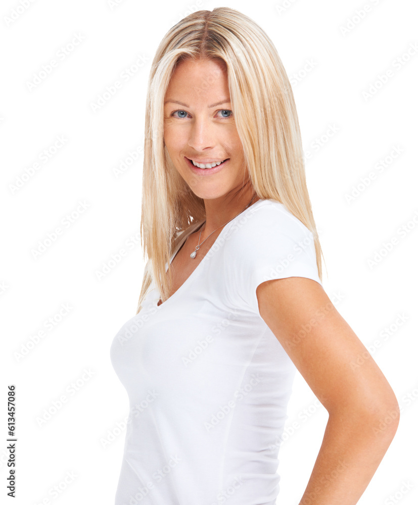 Portrait, fashion and smile of blonde woman isolated on a transparent png background. Face, style and happy female person from Sweden with confidence, positive mindset and pose in casual clothes. Portrait, fashion and smile of blonde woman isolated on a transparent png background. Face, style and happy female person from Sweden with confidence, positive mindset and pose in casual clothes.