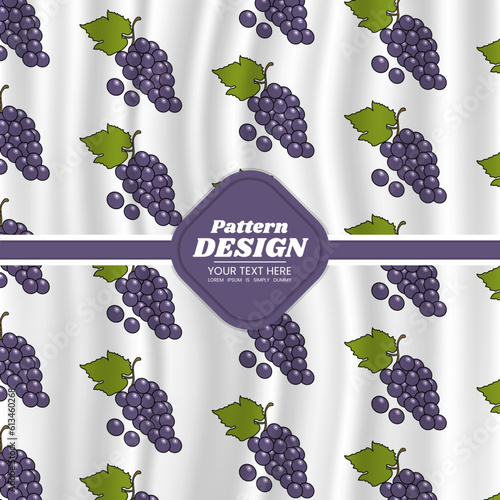 fruit pattern background  design