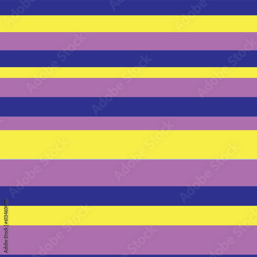 Colorful stripes seamless vector pattern. Yellow and purple stripes pattern background.