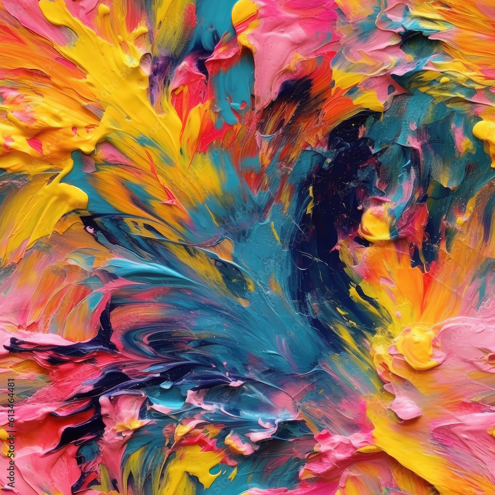 Seamless Paint Brushstrokes Seamless Paint Brushstrokes