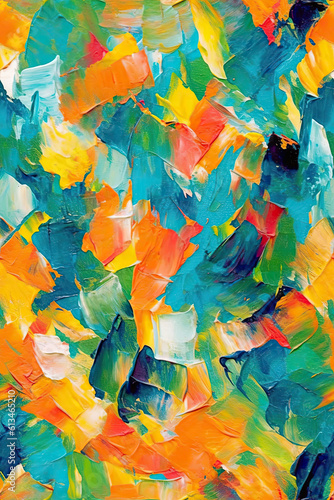 Seamless Paint Brushstrokes