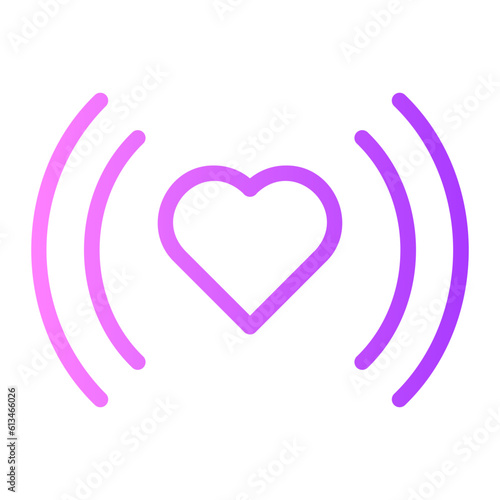 vibration gradient icon