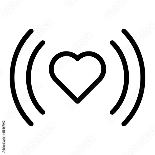 vibration line icon