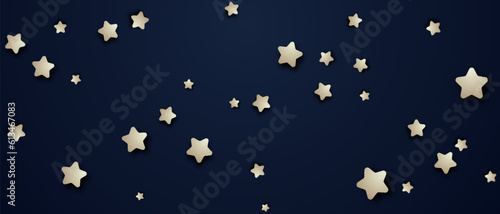 golden star design background on black background vector illustration