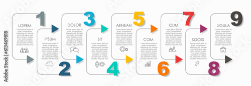Infographic design template with place for your data. Vector illustration.