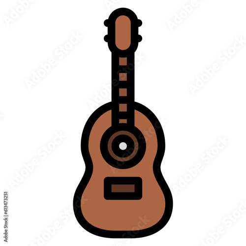 guitar music tropical nature summer