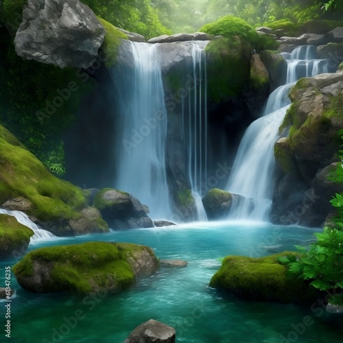 "Majestic Cascades: Captivating Waterfall Photography - Nature's Breathtaking Beauty!" © จันทรัตน์ พลวิตรา