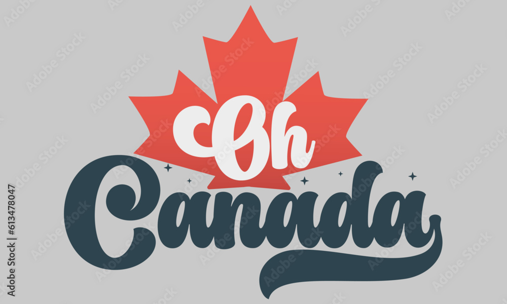 Retro Canada Day Sublimation Designs Retro Canada Day Sublimation Designs