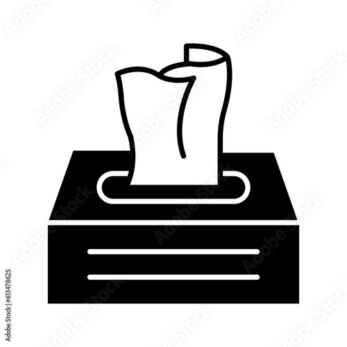 Wet wipes icon color editable