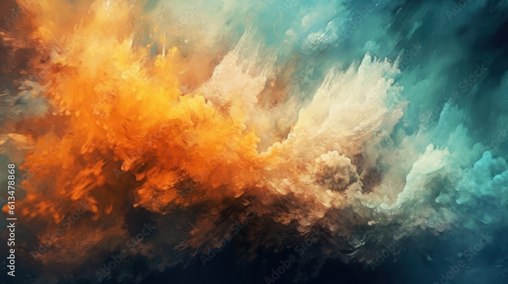 Abstract fantasy cosmic universe wallpapers, background, Generative AI