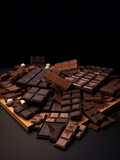 Irresistible Chocolate Visuals, Enhance Your Social Media Presence. Generative AI