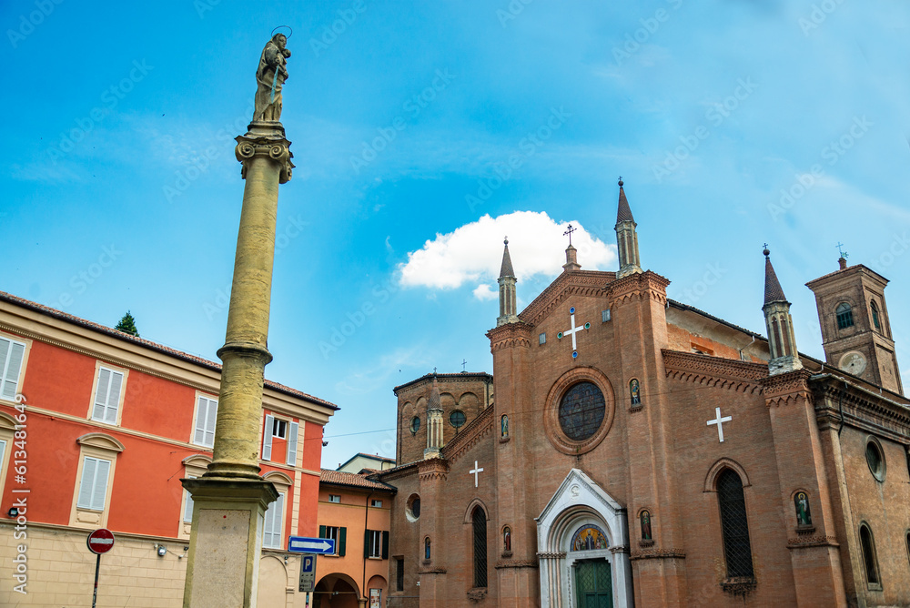 San Martino church in Bologna , Emilia Romagna Italy via oberdan