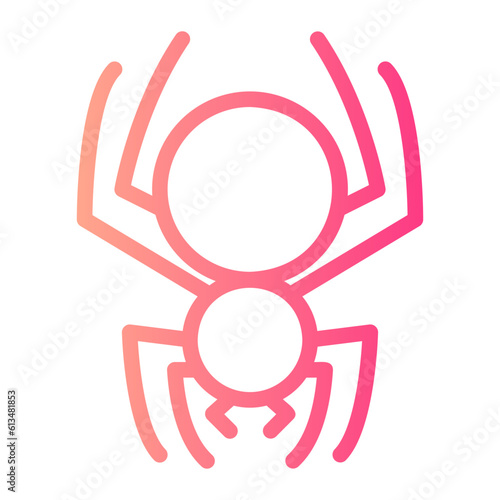 spider gradient icon