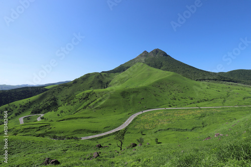 Wallpaper Mural 初夏の緑が美しい由布岳 Torontodigital.ca