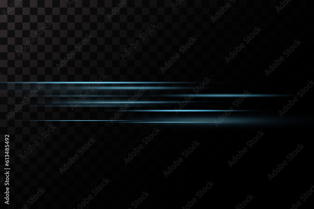 Abstraction of lines, speed light rays. On a transparent background. Abstraction of lines, speed light rays. On a transparent background.
