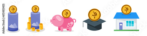 Saving Afghan Afghani Money Set