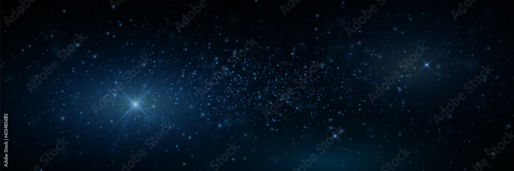 Shiny particle effect. Vector sparkles on a black background. Christmas light effect. Shiny magical dust particles. Sparks of dust and stars shine with a special light Shiny particle effect. Vector sparkles on a black background. Christmas light effect. Shiny magical dust particles. Sparks of dust and stars shine with a special light