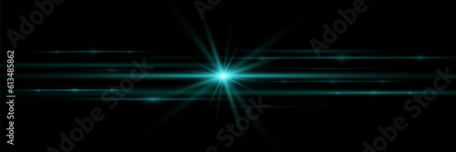 Glare with light effect abstract background. Light horizontal lines.