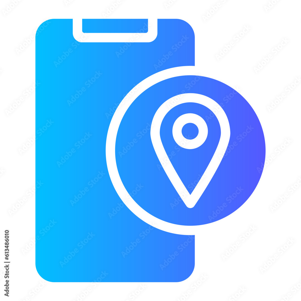 location gradient icon location gradient icon