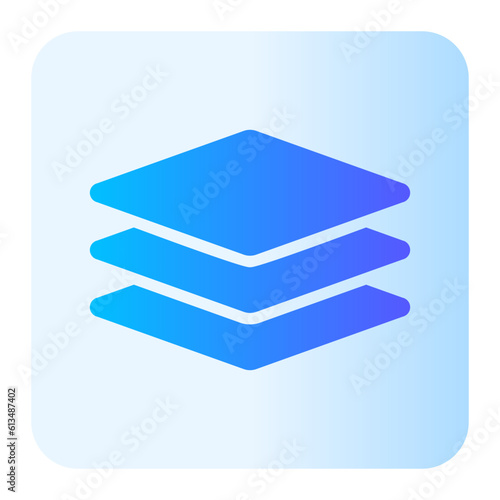 layers gradient icon