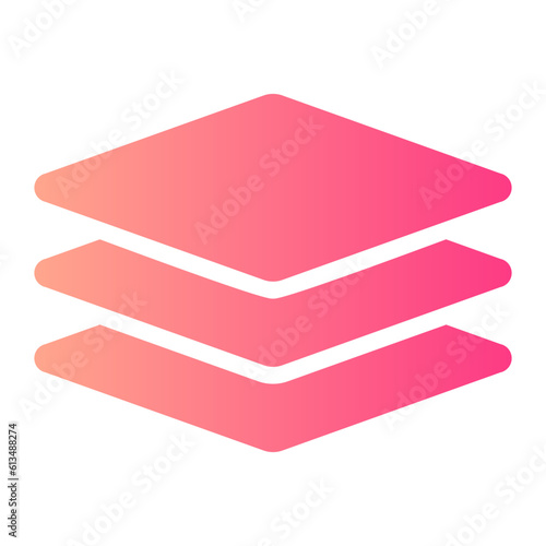 layers gradient icon
